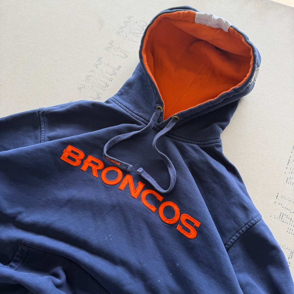 90's NFL Denver Broncos Hoodie